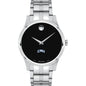 CNU Men's Movado Collection Stainless Steel Watch with Black Dial Shot #2