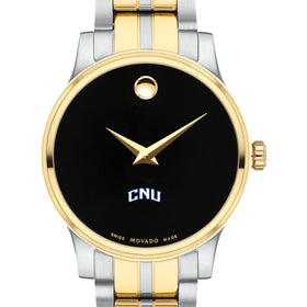 CNU Women&#39;s Movado Collection Two-Tone Watch with Black Dial Shot #1