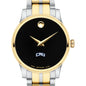 CNU Women's Movado Collection Two-Tone Watch with Black Dial Shot #1