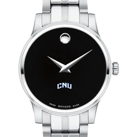 CNU Women&#39;s Movado Stainless Steel Watch with Black Dial Shot #1