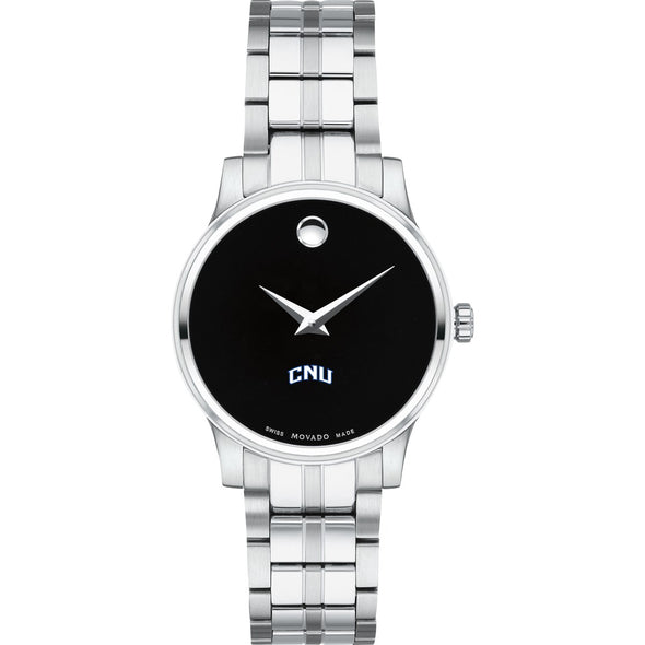 CNU Women&#39;s Movado Stainless Steel Watch with Black Dial Shot #2