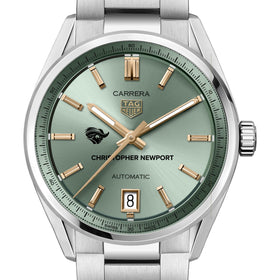 CNU Women&#39;s TAG Heuer Steel Carrera with Green Dial Shot #1