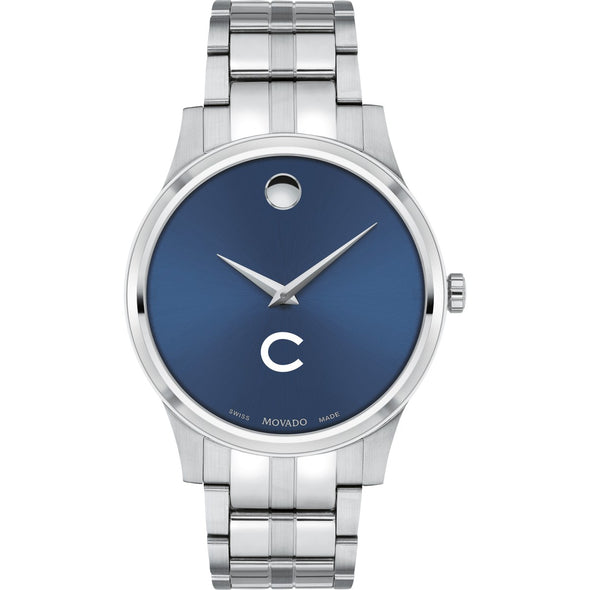 Colgate Men&#39;s Movado Collection Stainless Steel Watch with Blue Dial Shot #2