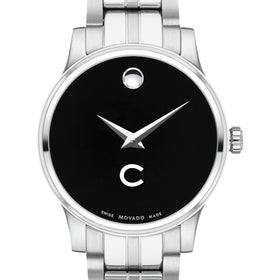 Colgate Women&#39;s Movado Stainless Steel Watch with Black Dial Shot #1