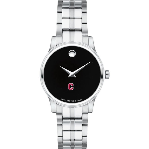 Colgate Women&#39;s Movado Stainless Steel Watch with Black Dial Shot #2