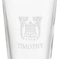 College of Charleston 16 oz Pint Glass Shot #3