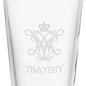 College of William & Mary 16 oz Pint Glass Shot #3