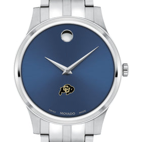 Colorado Men&#39;s Movado Collection Stainless Steel Watch with Blue Dial Shot #1