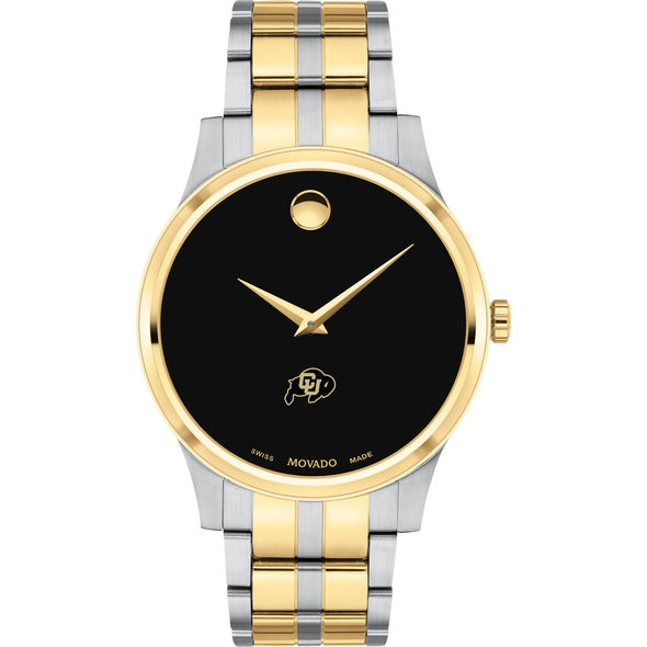 Colorado Men&#39;s Movado Collection Two-Tone Watch with Black Dial Shot #2