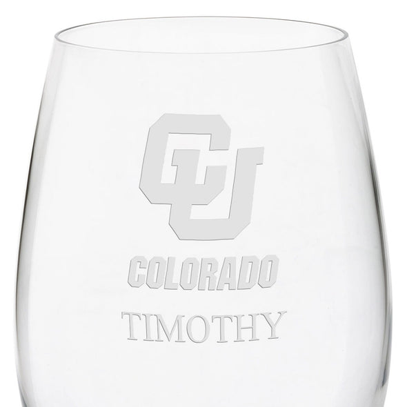 Colorado Red Wine Glasses Shot #3