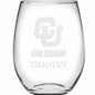 Colorado Stemless Wine Glasses Made in the USA Shot #2