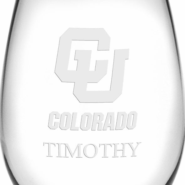 Colorado Stemless Wine Glasses Made in the USA Shot #3