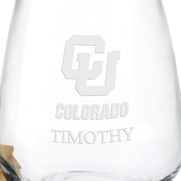 Colorado Stemless Wine Glasses Shot #3