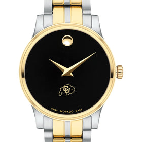 Colorado Women&#39;s Movado Collection Two-Tone Watch with Black Dial Shot #1