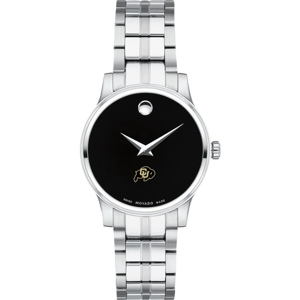 Colorado Women&#39;s Movado Stainless Steel Watch with Black Dial Shot #2