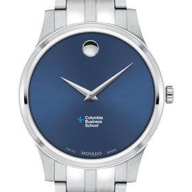 Columbia Business Men&#39;s Movado Collection Stainless Steel Watch with Blue Dial Shot #1