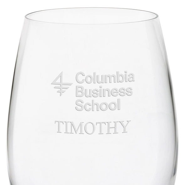 Columbia Business Red Wine Glasses Shot #3