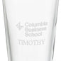 Columbia Business School 16 oz Pint Glass Shot #3