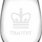 Columbia Stemless Wine Glasses Made in the USA Shot #3