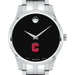 Cornell Men's Movado Collection Stainless Steel Watch with Black Dial