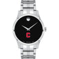 Cornell Men's Movado Collection Stainless Steel Watch with Black Dial Shot #2