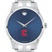 Cornell Men's Movado Collection Stainless Steel Watch with Blue Dial