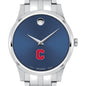 Cornell Men's Movado Collection Stainless Steel Watch with Blue Dial Shot #1