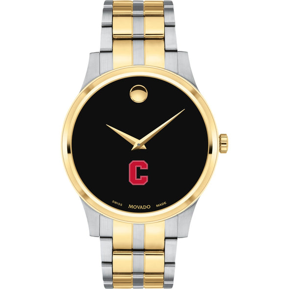 Cornell Men&#39;s Movado Collection Two-Tone Watch with Black Dial Shot #2