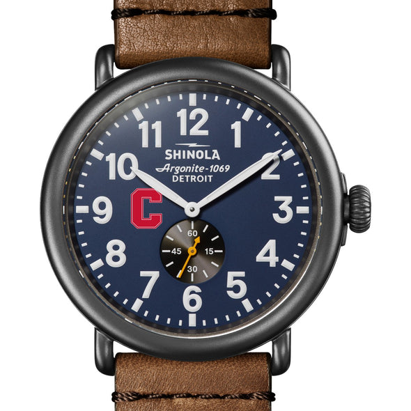 Cornell Shinola Watch, The Runwell 47 mm Midnight Blue Dial Shot #1