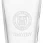 Cornell University 16 oz Pint Glass Shot #3