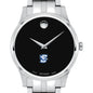 Creighton Men's Movado Collection Stainless Steel Watch with Black Dial Shot #1