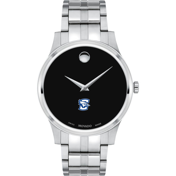 Creighton Men&#39;s Movado Collection Stainless Steel Watch with Black Dial Shot #2