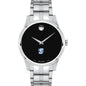 Creighton Men's Movado Collection Stainless Steel Watch with Black Dial Shot #2