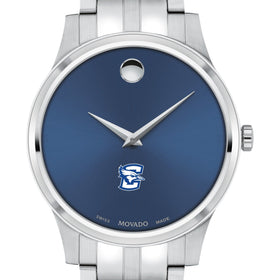 Creighton Men&#39;s Movado Collection Stainless Steel Watch with Blue Dial Shot #1