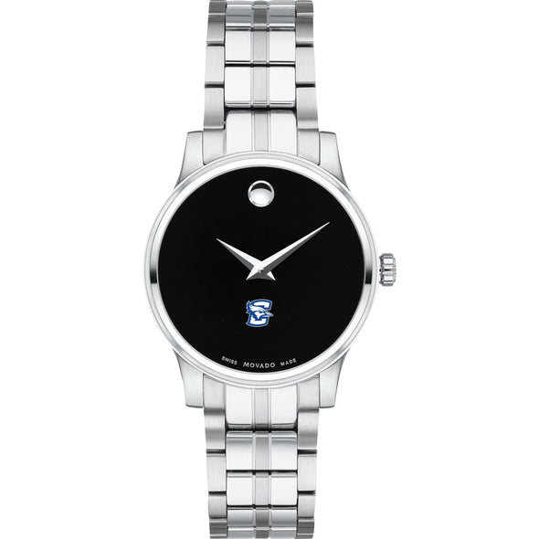 Creighton Women&#39;s Movado Stainless Steel Watch with Black Dial Shot #2