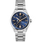 Creighton Women's TAG Heuer Steel Carrera with Blue Dial Shot #2