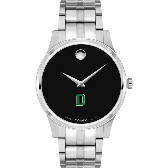 Dartmouth Men&#39;s Movado Collection Stainless Steel Watch with Black Dial Shot #2