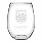 Dartmouth Stemless Wine Glasses Made in the USA Shot #1