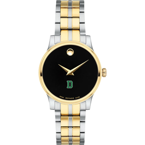 Dartmouth Women&#39;s Movado Collection Two-Tone Watch with Black Dial Shot #2