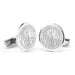 Davidson College Cufflinks in Sterling Silver