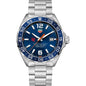 Davidson College Men's TAG Heuer Formula 1 with Blue Dial & Bezel Shot #2