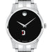 Davidson Men's Movado Collection Stainless Steel Watch with Black Dial