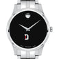 Davidson Men's Movado Collection Stainless Steel Watch with Black Dial Shot #1