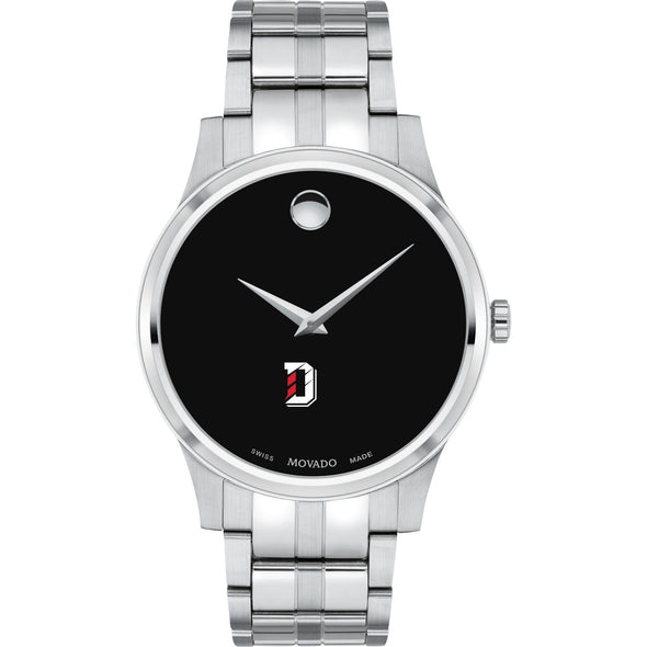 Davidson Men&#39;s Movado Collection Stainless Steel Watch with Black Dial Shot #2