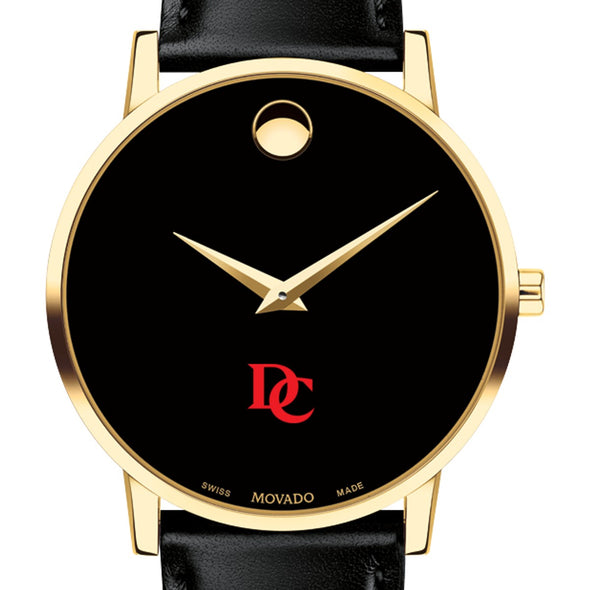 Davidson Men&#39;s Movado Gold Museum Classic Leather Shot #1