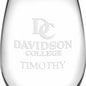 Davidson Stemless Wine Glasses Made in the USA Shot #3