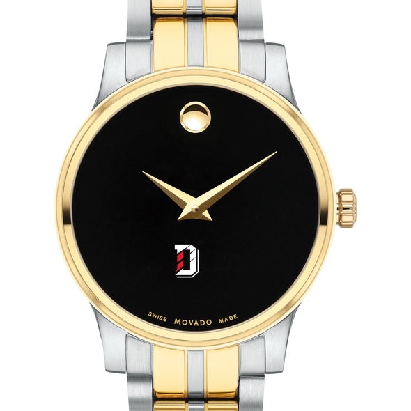 Davidson Women&#39;s Movado Collection Two-Tone Watch with Black Dial Shot #1