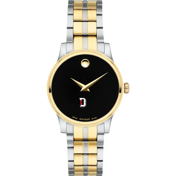 Davidson Women&#39;s Movado Collection Two-Tone Watch with Black Dial Shot #2