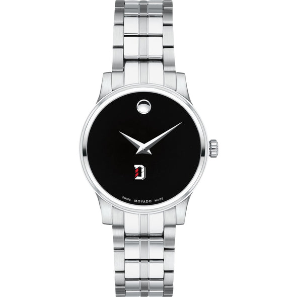 Davidson Women&#39;s Movado Stainless Steel Watch with Black Dial Shot #2