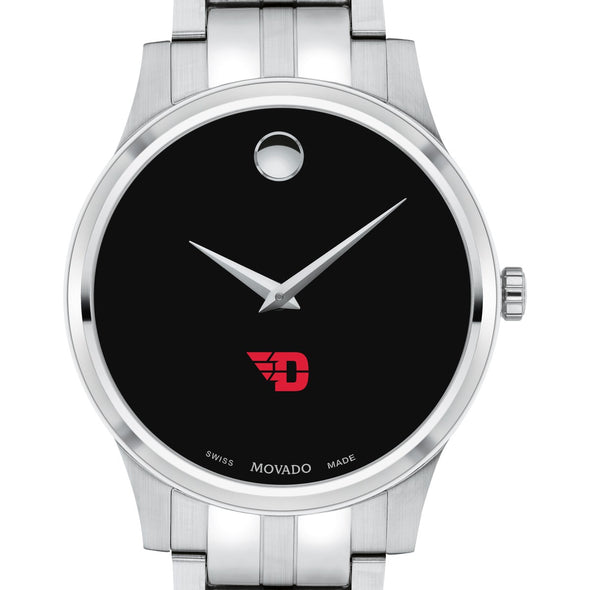 Dayton Men&#39;s Movado Collection Stainless Steel Watch with Black Dial Shot #1